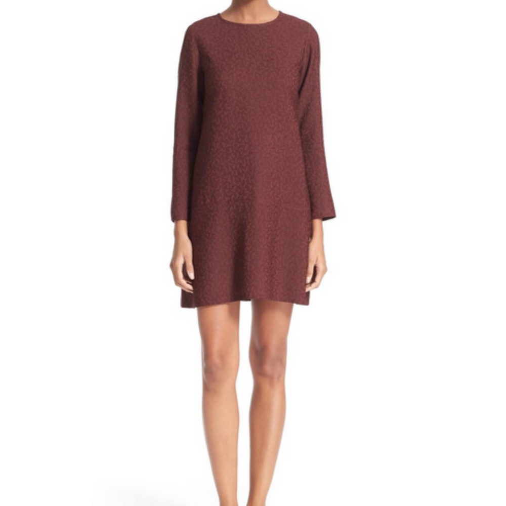 A.P.C. Leopard Jacquard Shift Dress